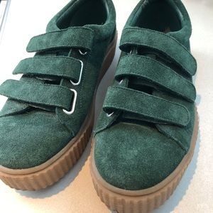 Urban Outfitters Dark Green Creeper Sneaker - 9